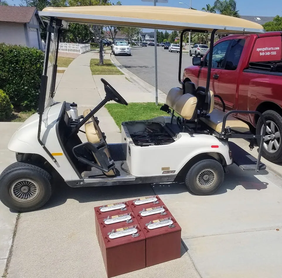 golf cart, tour bus