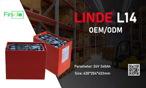 Linde L14 Forklift Battery