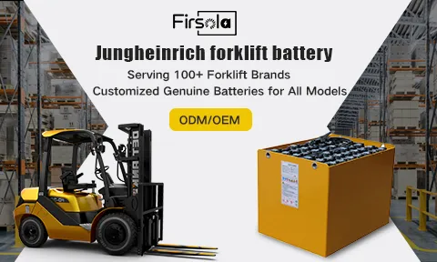 Jungheinrich ETV114 forklift battery treated with abnormal high temperature